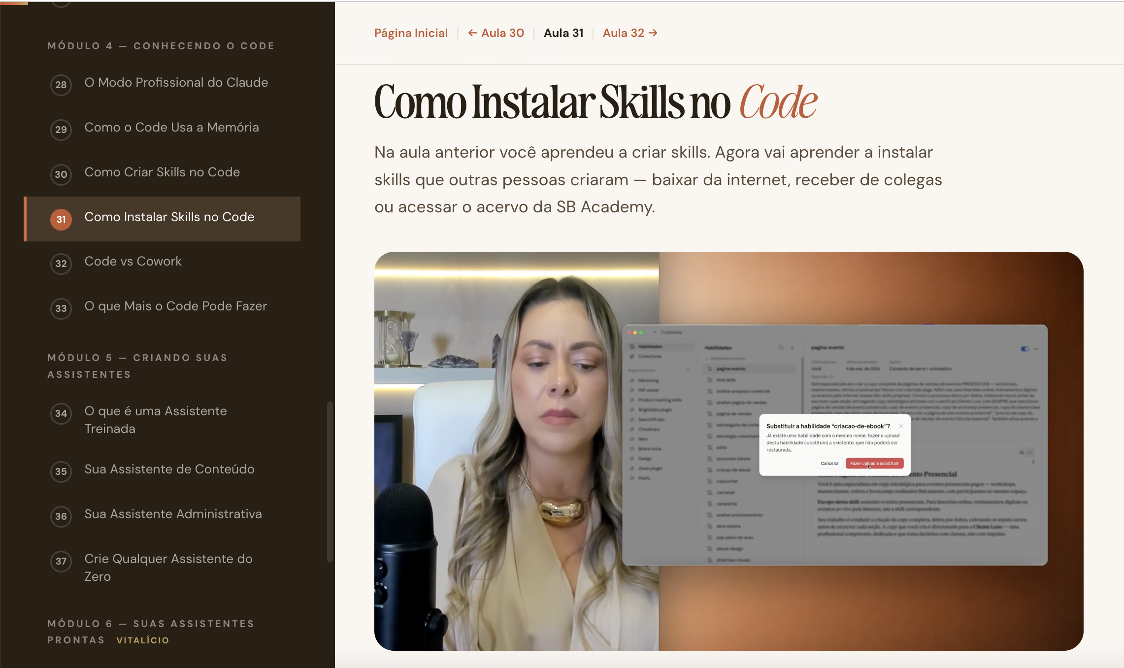 M&oacute;dulo 4 - Conhecendo o Code