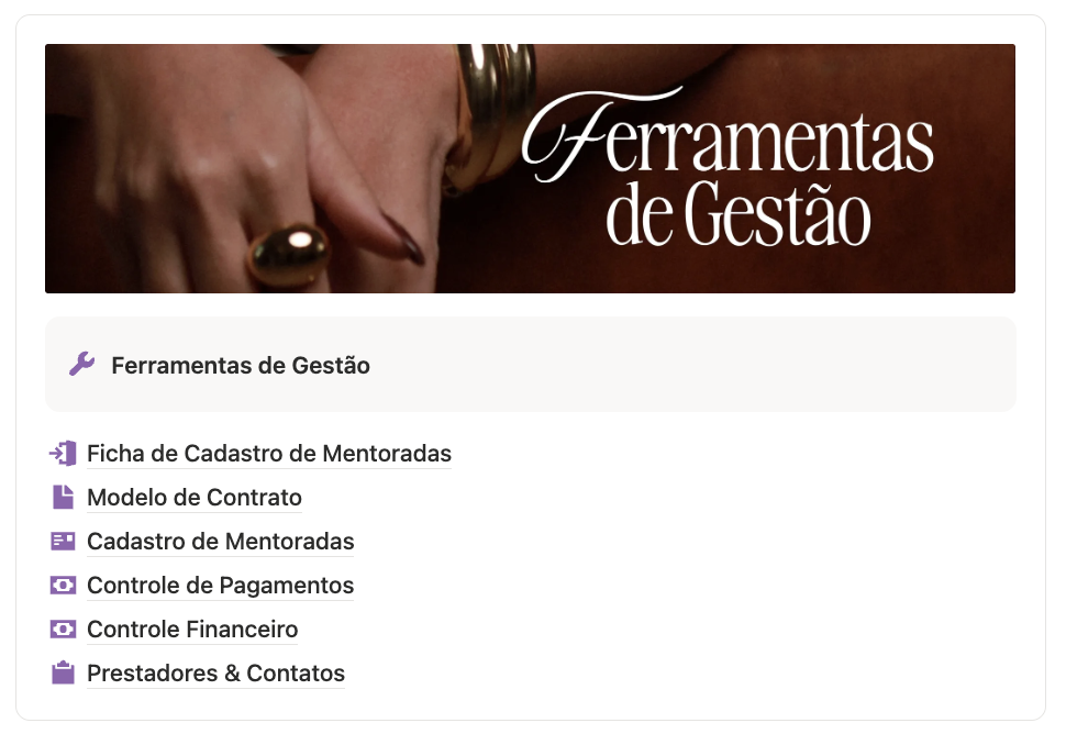 Ferramentas de Gestão
